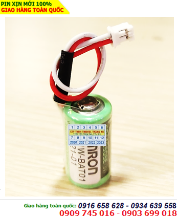 Pin Omron CP1W-BAT01 lithium 3V nuôi nguồn Omron PLC chính hãng
